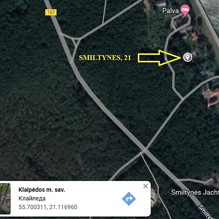 别墅 Smiltynes Pusele Kursiu Nerijoje *